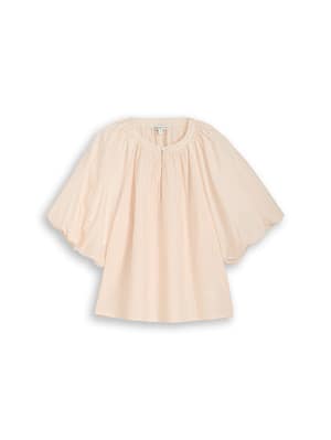 Blouse with striped pattern
