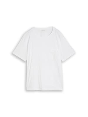 Plus Size - boxy fit T-shirt with breast pocket