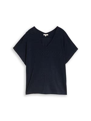 Loose fit ajour T-shirt