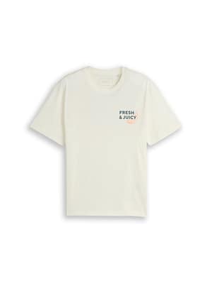 Relaxed fit T-shirt with back print