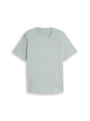 T-shirt with a fine striped pattern