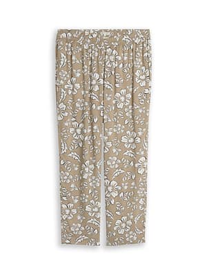 Plus Size - Loose-fit viscose trousers