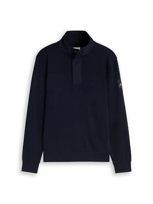 T-shirt-style sweatshirt with badge
