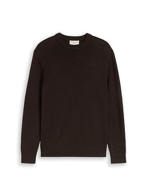 Cotton knitted jumper
