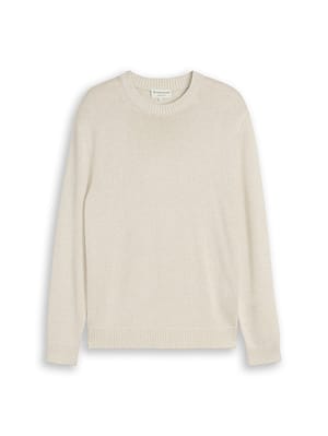 Cotton knitted jumper