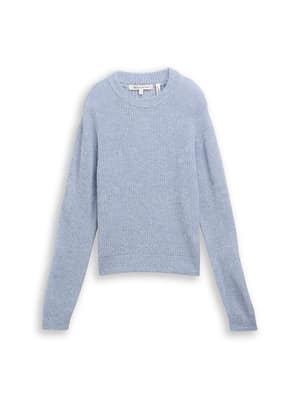 Lightweight knitted jumper with alpaca blend