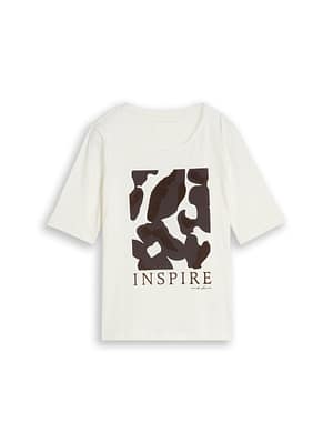 Slim-fit T-shirt with print