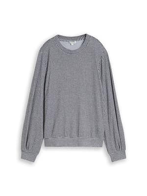 Cosy long-sleeved top with a pattern