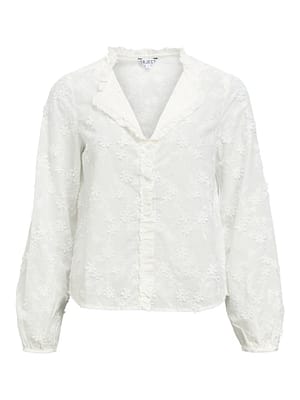 OBJKARLI L/S RE SHIRT NOOS