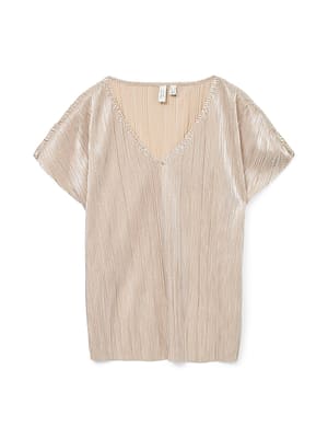 VMDUVI S/S V-NECK TOP JRS BTQ GA NL