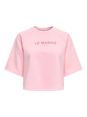 ONLCORA S/S PRINT O-NECK UB SWT