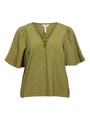 OBJCELINE LO 2/4 V-NECK TOP 138