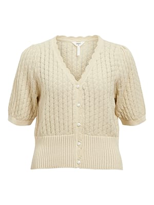 OBJNOEMI KNIT 2/4 RE CARDIGAN 138