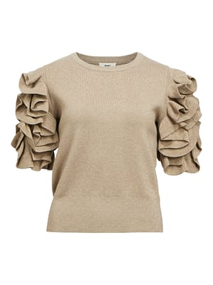 OBJDIANDRA KNIT 2/4 RE PULLOVER REP