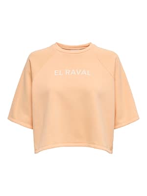 ONLCORA S/S PRINT O-NECK UB SWT