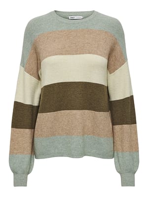 ONLATIA LIFE L/S STRIPE PULLOV KNT NOOS