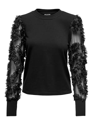 JDYFAIRVIEW LIFE  L/S SWEAT JRS NOOS