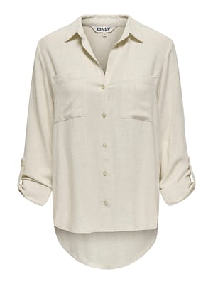 ONLYASMIN-SIESTA LS LI BL SHIRT PNT NOOS
