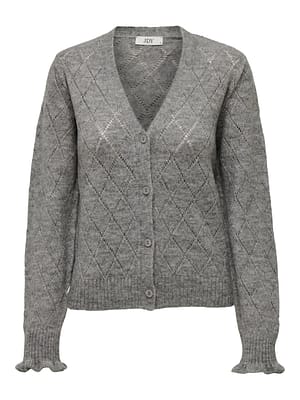 JDYLETTY L/S V-NECK STRUC CARDI KNT NOOS