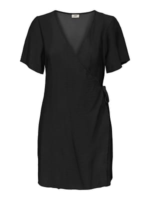 JDYTROYA LIFE S/S WRAP DRESS WVN DIA