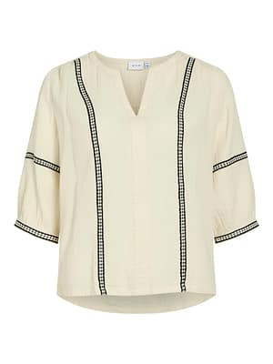 VITOVANA V-NECK 3/4 TOP/1
