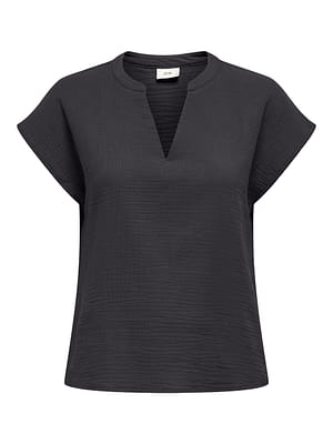 JDYTHEIS LIFE S/S TOP WVN DIA