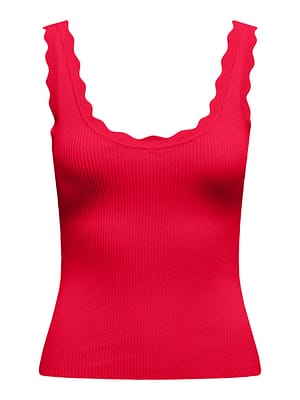 JDYNANNA S/L SCALLOP EDGE TOP KNT NOOS