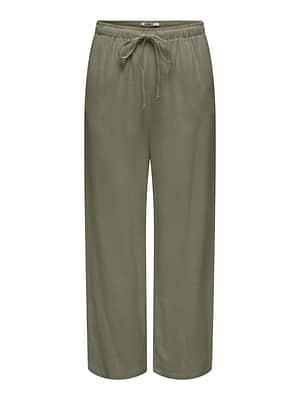 ONLSIESTA MW PULL-UP LINEN BL PNT NOOS