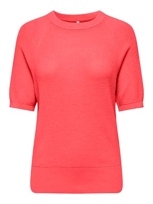 ONLLECIA LIFE SS RAGLAN O-NECK CC KNT