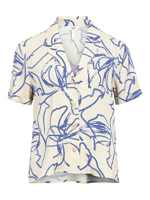 OBJSANNE S/S SHIRT AOP NOOS