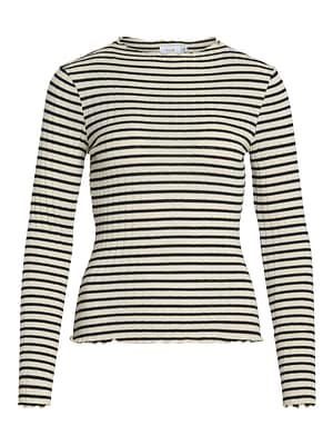 VIRIKA L/S FUNNEL NECK TOP - NOOS