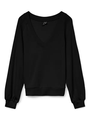 VMHALI LS V-NECK TOP JRS GA BOO