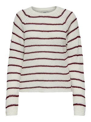 JDYELLEN L/S ONECK RAGLAN PULLOVER KNT