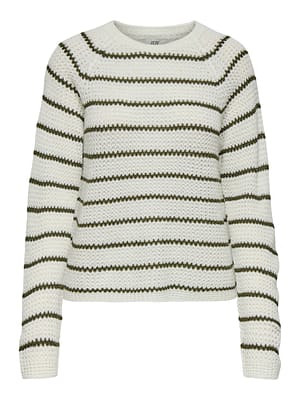 JDYELLEN L/S ONECK RAGLAN PULLOVER KNT