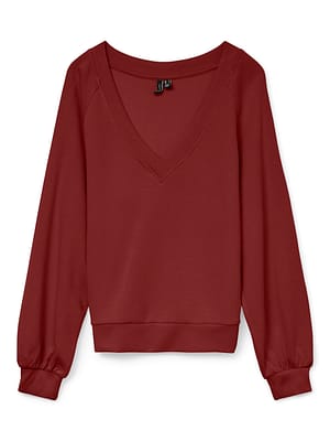 VMHALI LS V-NECK TOP JRS GA BOO