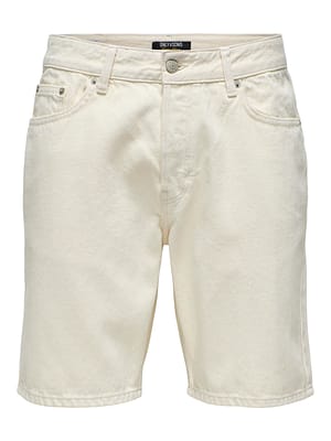 ONSEDGE ECRU 2044 PIM DNM SHORTS NOOS
