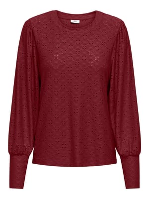 JDYCATHINKA L/S BELLSLEEVE TOP JRS NOOS