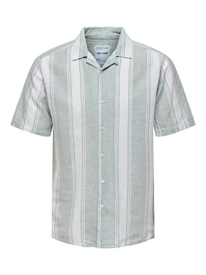 ONSCAIDEN LIFE STRIPE LINEN RESORT NOOS