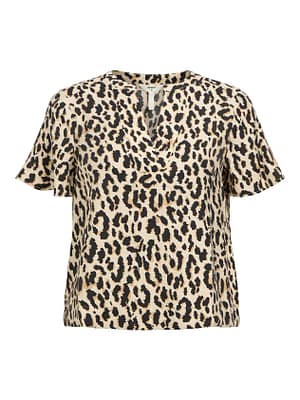 OBJKARINA S/S RE V-NECK TOP NOOS