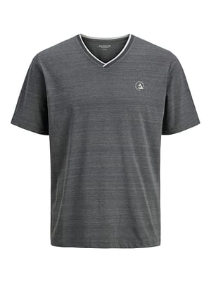 JCOCONTRAST TEE SS V-NECK SMU