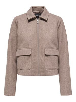 ONLVELA ZIP SHORT JACKET OTW