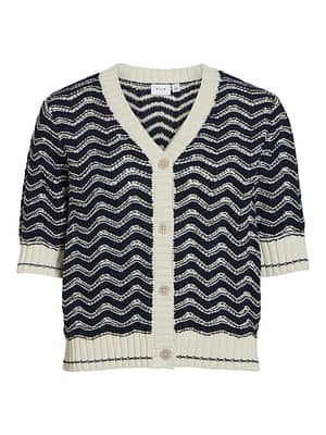 VIARIN 2/4 BUTTON KNIT CARDIGAN