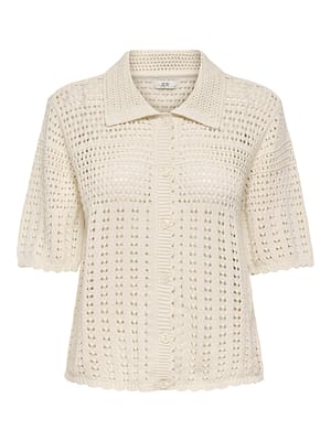JDYROBIN 2/4 COLLAR CARDIGAN KNT NOOS