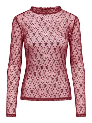 ONLSALINA L/S LACE TOP JRS