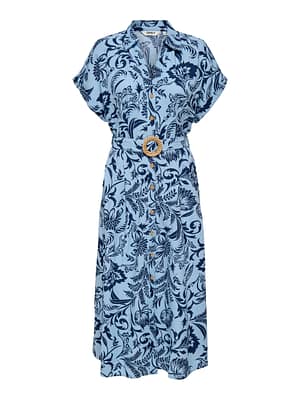 ONLJAKIRI LINEN SS MIDI DRESS NOOS WVN
