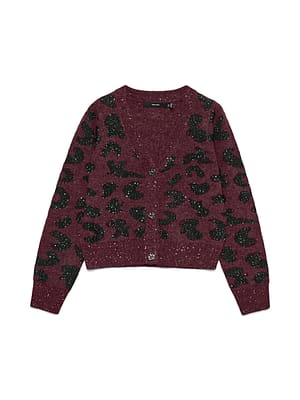 VMZUZU LS V-NECK CARDIGAN