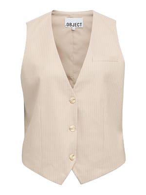 OBJLISA RE SHORT WAISTCOAT AOP E REP