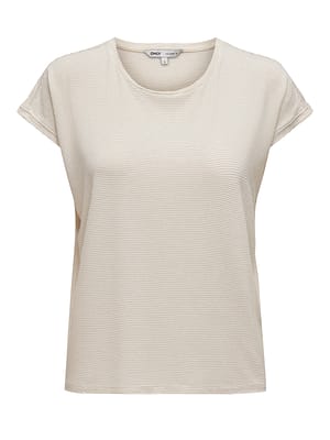 ONLCLAUDIA S/S GLITTER TOP NOOS JRS