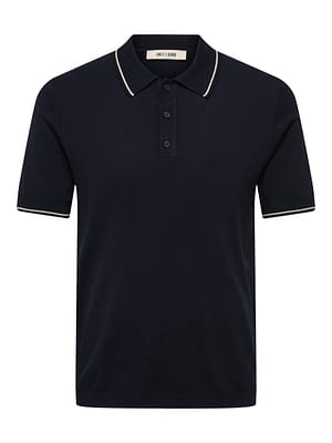 ONSWYLER REG 14 SS POLO KNIT NOOS