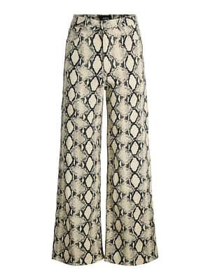 JXSARAH AOP TOKYO WIDE HW PANT PNT LN